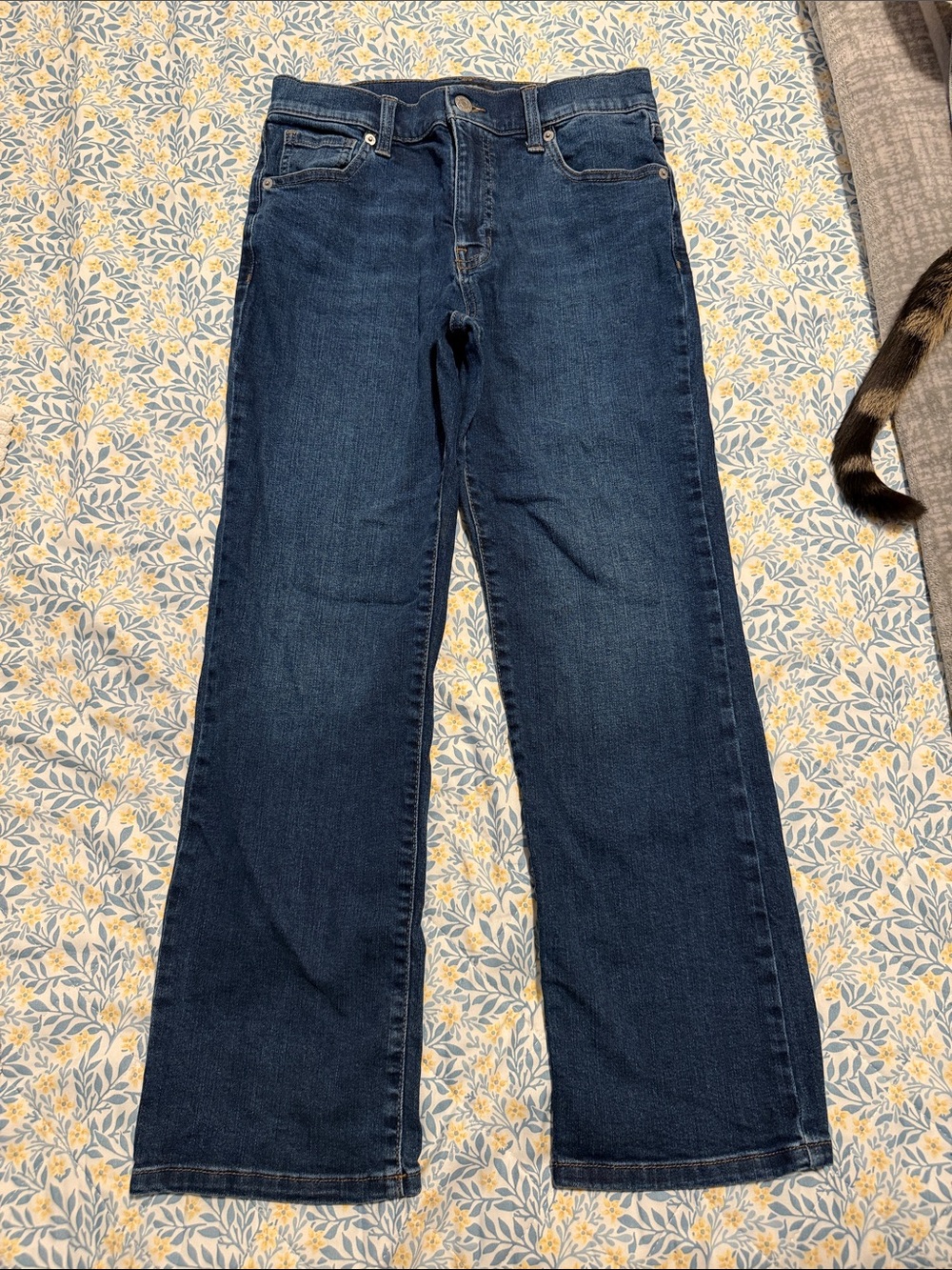 Bootcut High Rise Dark Blue Women's Jeans